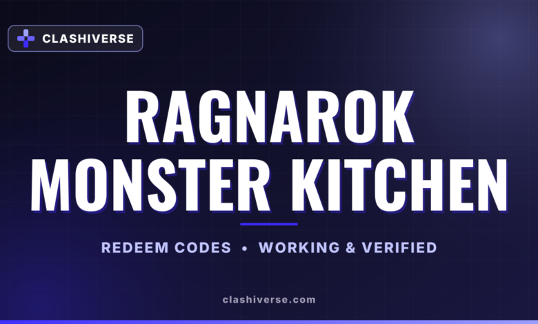 Ragnarok Monster Kitchen codes