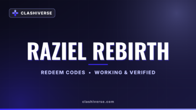 List of All Raziel Rebirth Codes-updated