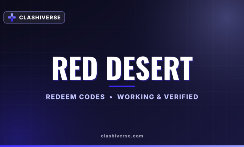Red Desert codes