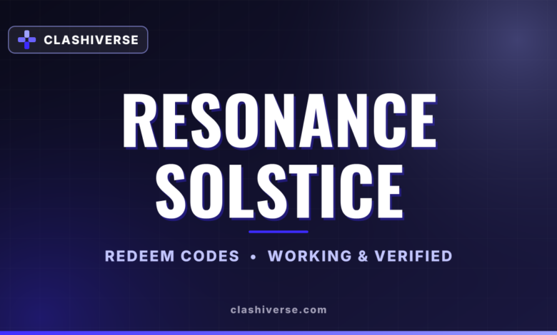 Resonance Solstice codes