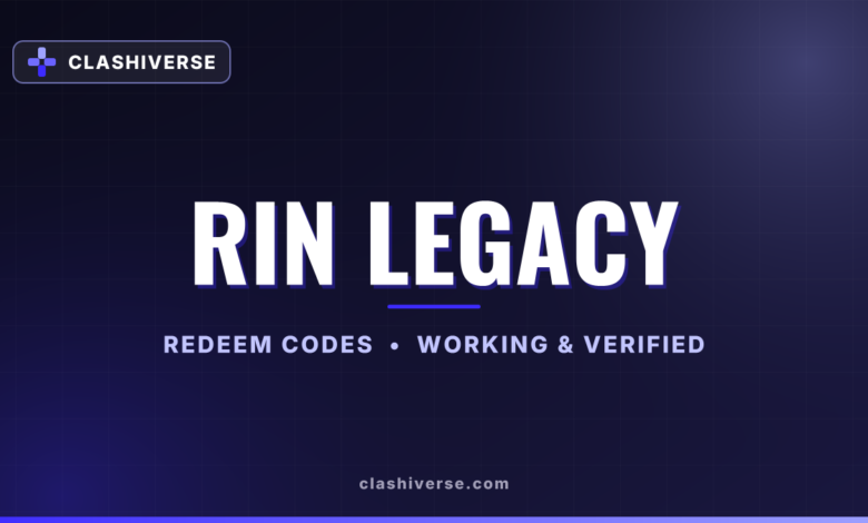 Rin Legacy codes