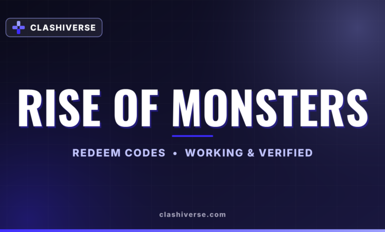 List of All Rise Of Monsters Codes-updated