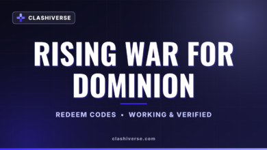 Rising War for Dominion codes