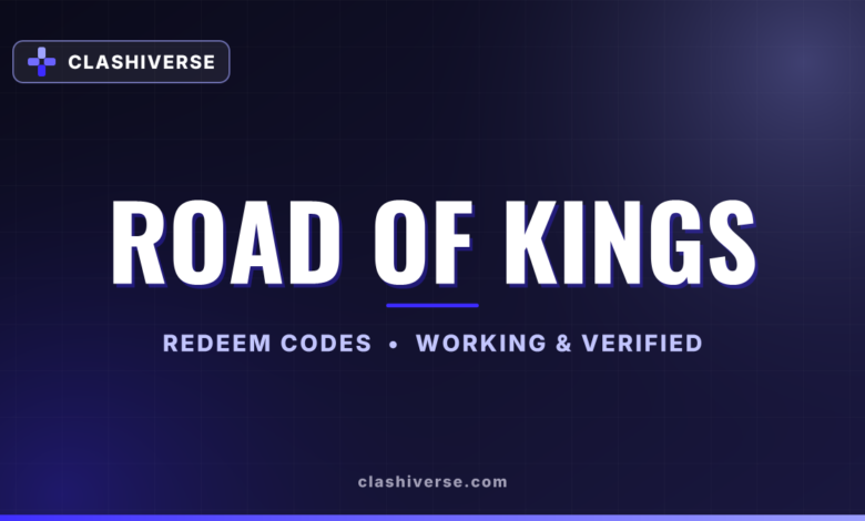 List of All Road of Kings Codes-updated