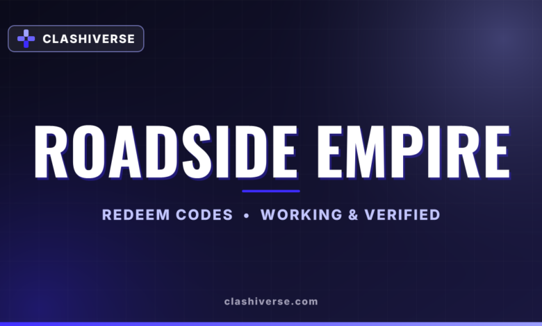 Roadside Empire codes