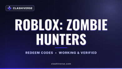 Roblox: Zombie Hunters codes