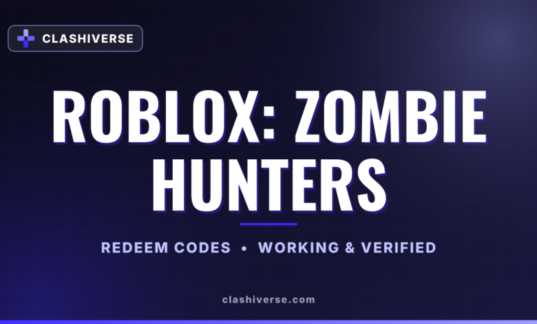 Roblox: Zombie Hunters codes