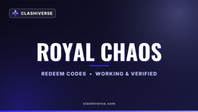 List of All Royal Chaos Codes-updated