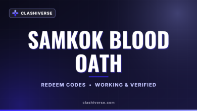 Samkok Blood Oath codes