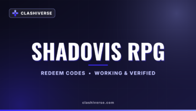 List of All SHADOVIS RPG Codes-updated