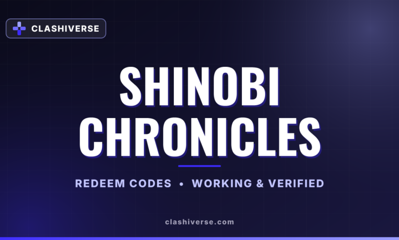 Shinobi Chronicles codes