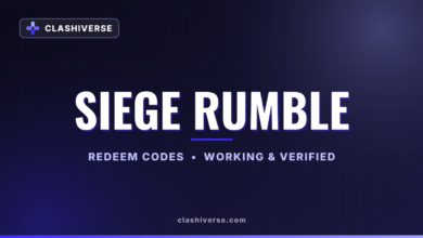 Siege Rumble codes
