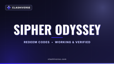 Sipher Odyssey codes