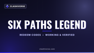 List of All Six Paths Legend Codes-updated