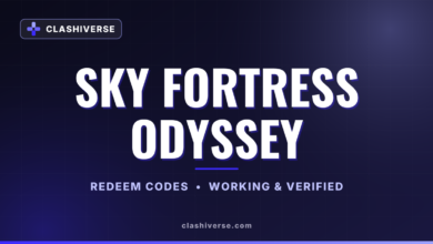 List of All Sky Fortress Odyssey Codes-updated