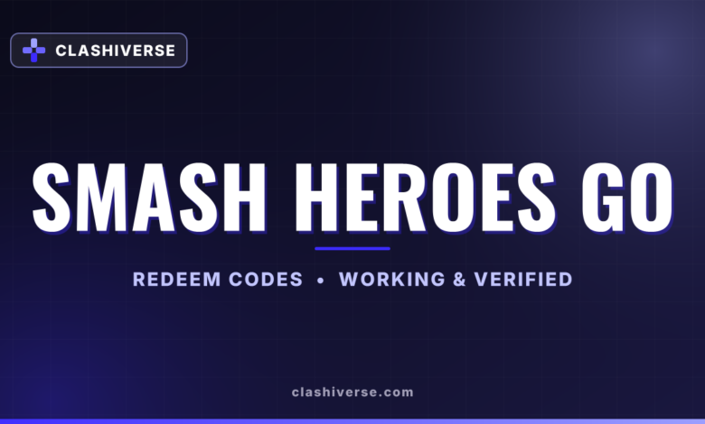 Smash Heroes GO codes