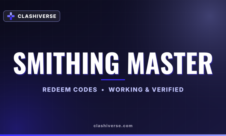 List of All Smithing Master Codes-updated