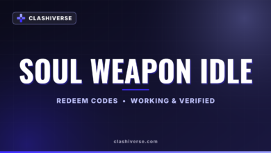 Soul Weapon Idle codes