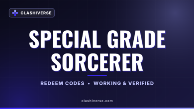 Special Grade Sorcerer codes