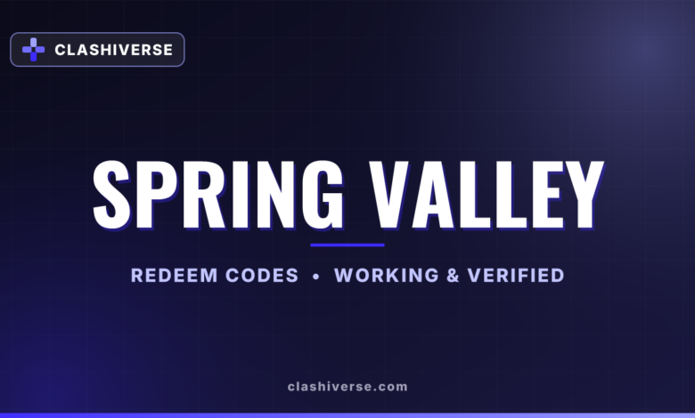 Spring Valley codes