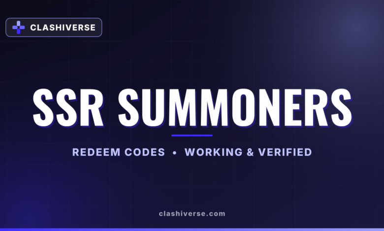 SSR Summoners codes