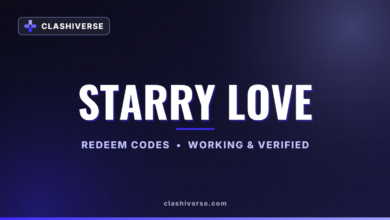 List of All Starry Love Codes-updated