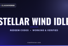 List of All Stellar Wind Idle Codes-updated