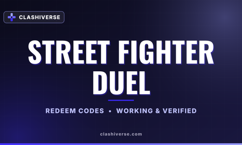 List of All Street Fighter Duel Codes-updated