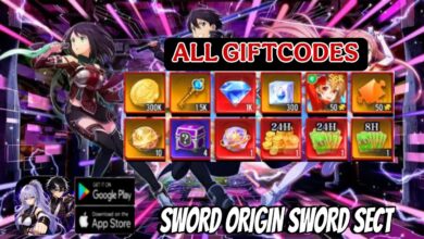 List of All Sword Origin Sword Sect Codes-updated
