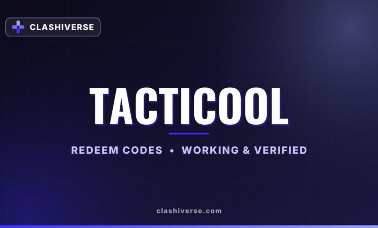 List of All Tacticool Codes-updated