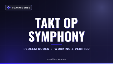 List of All Takt Op Symphony Codes-updated