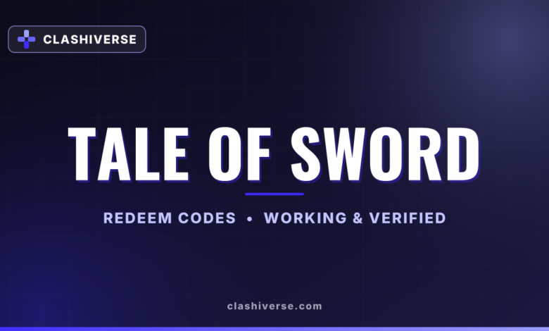 List of All Tale of Sword Codes-updated