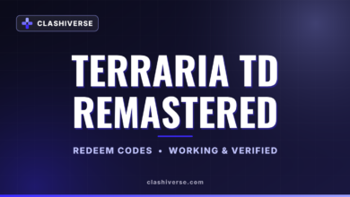 List of All Terraria TD Remastered Codes-updated