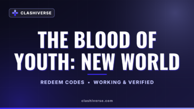The Blood of Youth: New World codes