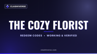 The Cozy Florist codes