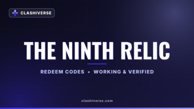 The Ninth Relic codes