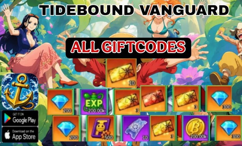 List of All Tidebound Vanguard Codes-updated