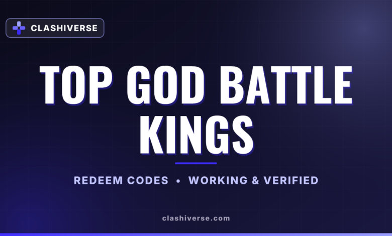 List of All Top God Battle Kings Codes-updated