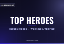List of All Top Heroes Codes-updated