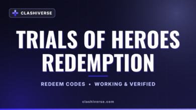 List of All Trials of Heroes Redemption Codes-updated