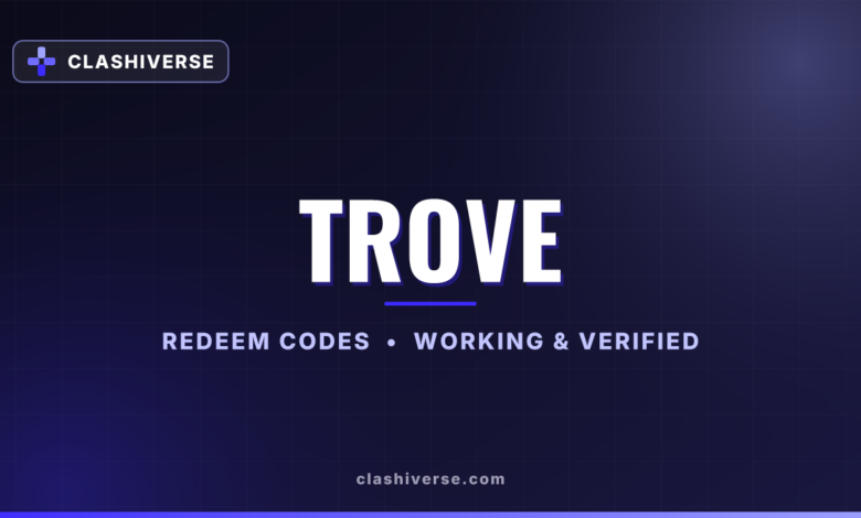 List of All Trove Codes-updated