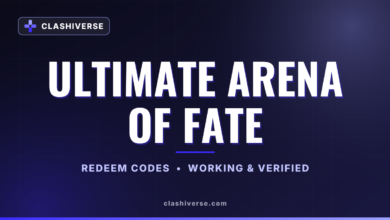 List of All Ultimate Arena of Fate Codes-updated
