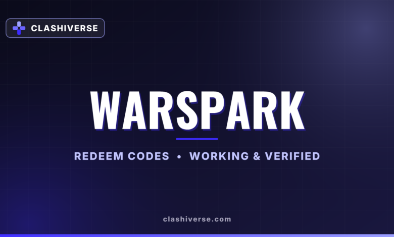 Warspark codes