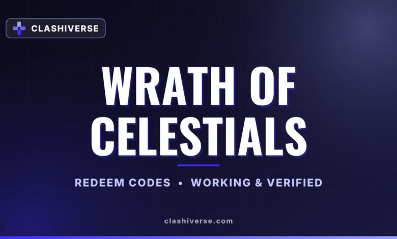 Wrath of Celestials codes