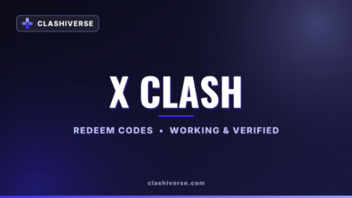 X Clash codes