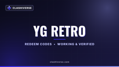 YG Retro codes