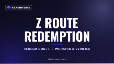 Z Route Redemption codes