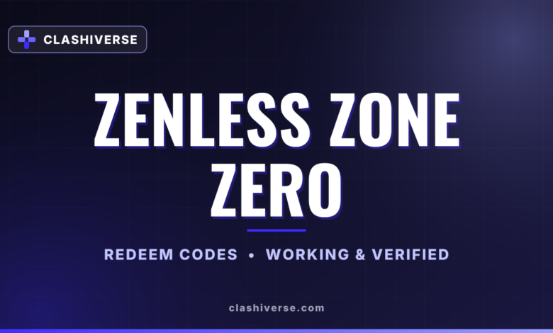 Zenless Zone Zero codes