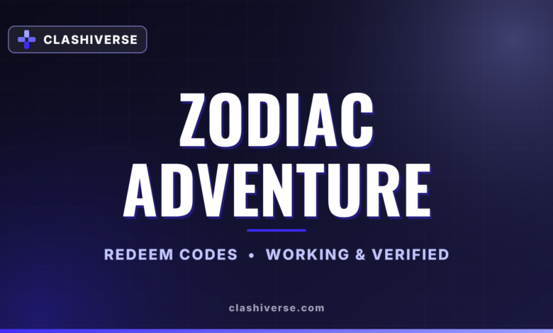 Zodiac Adventure codes